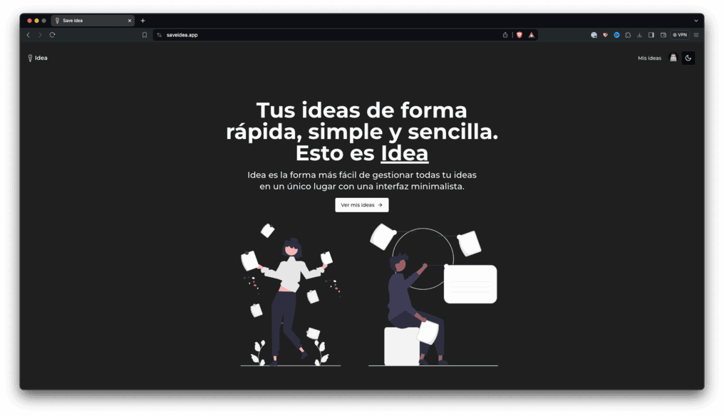 SaveIdea screenshot 1