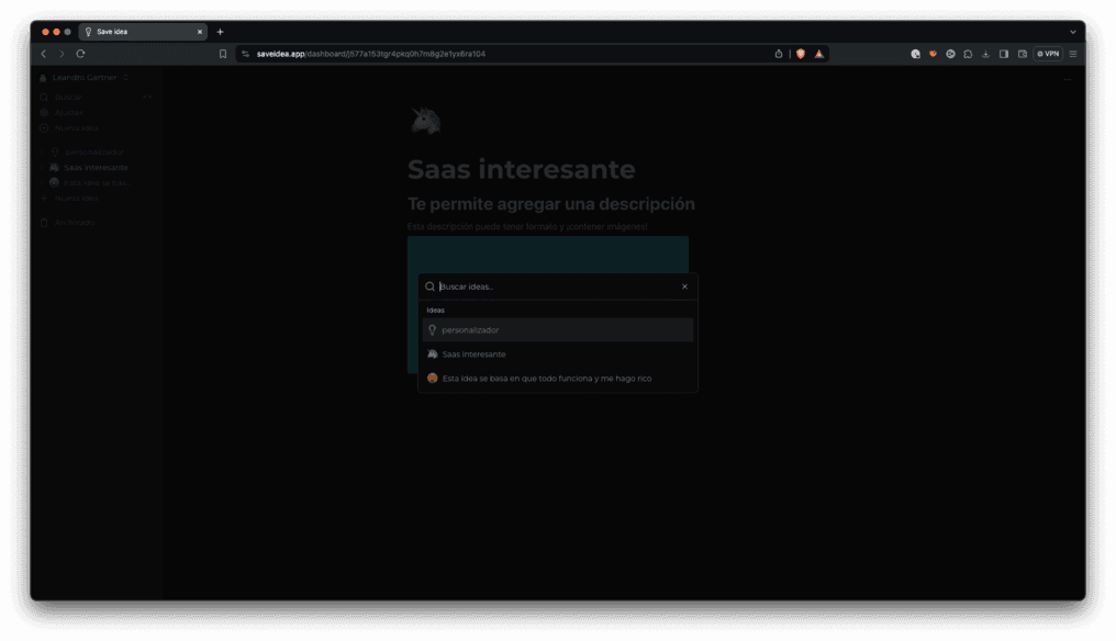 SaveIdea screenshot 7